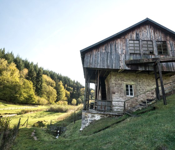 Hinterbüsch-Pfad: Schneidemühle bei Meisburg, © Eifel Tourismus GmbH/D.Ketz