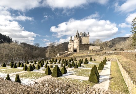 Schloss Bürresheim mit Garten, © Eifel Tourismus GmbH, D. Ketz