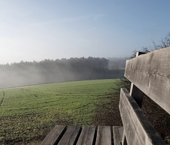 Auf der Baumelbank, © Foto: Svenja Schulze-Entrup, Quelle: Touristik-Büro Vordereifel