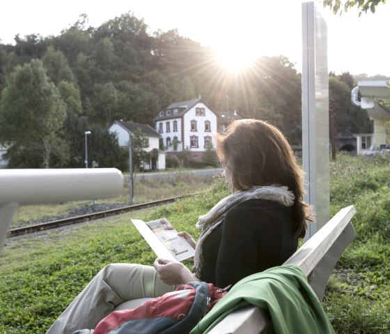 Gare pour vélos et randonneurs de Gemünd, © Roman Hövel