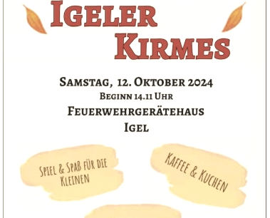 Igeler Kirmes, © FV FFW Igel