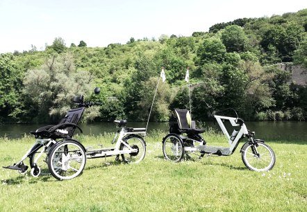 Rollstuhl Draisin-Plus, © Deutsch-Luxemburgische Tourist-Information