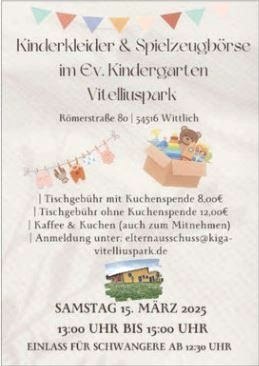 Kinderkleding- en speelgoedbeurs