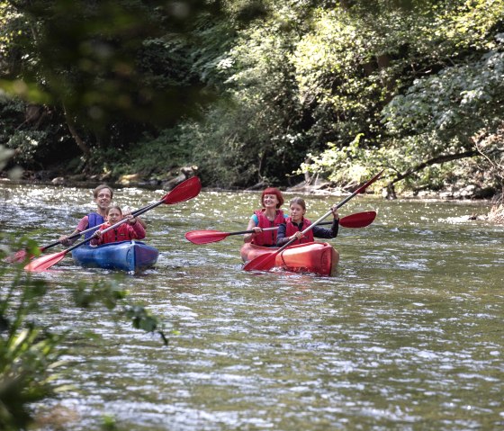 Kanoën op de Rur, © Eifel Tourismus GmbH_Tobias Vollmer