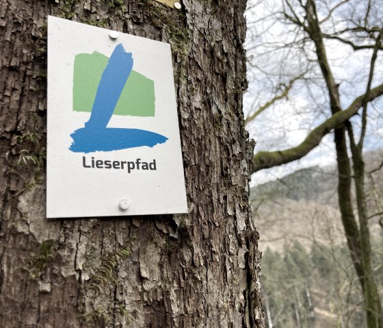 Wegelogo Lieserpfad, © Eifel Tourismus GmbH