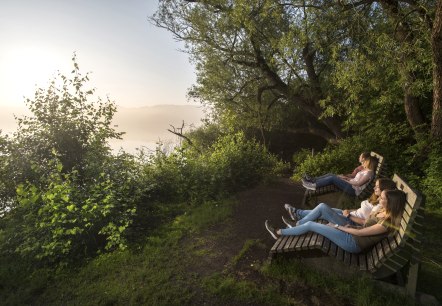 Traumliege am bootsverleih Laacher See, © Vulkanregion Laacher See/Kappest