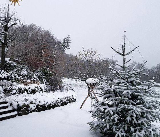 Terrasse im Advent, © Severa Faber