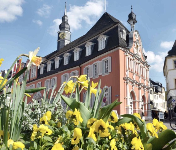 Altes Rathaus im Frühling, © Tourist-Information Wittlich Stadt & Land