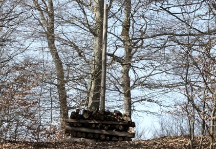 Erlebnispunkt 4 "Scheiterhaufen", © GesundLand Vulkaneifel GmbH