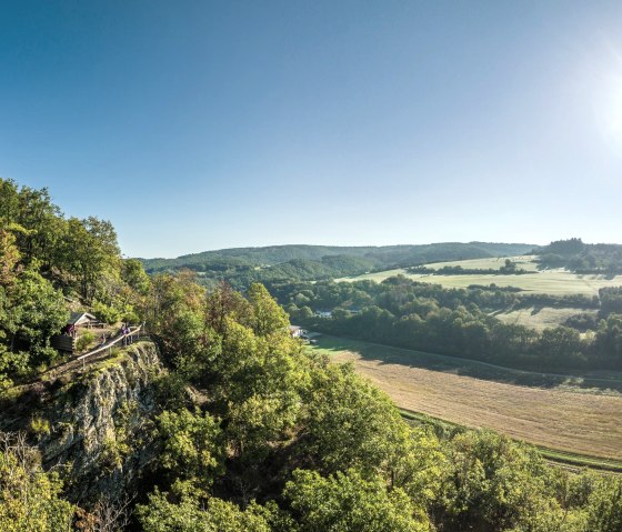 Weids uitzicht op de Eifel vanaf de Kuckucksley, © Eifel Tourismus GmbH, Dominik Ketz