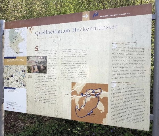 Schaubild Quellheiligtum, © Tourist-Information Wittlich Stadt & Land