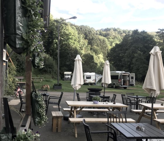 Terrasse - Camp Kyllburg, © Melanie Bakker