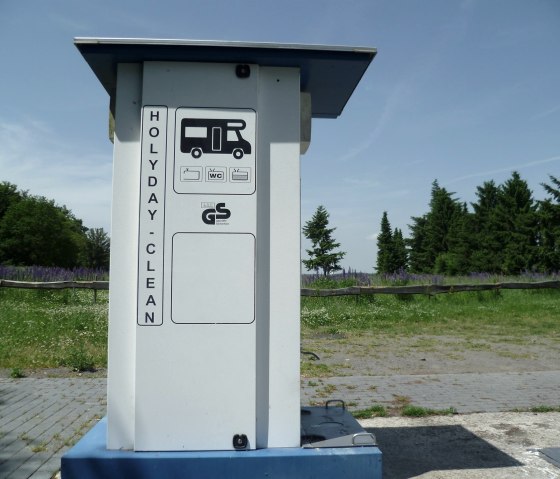 Aire de camping-car - élimination des déchets, © Feriendorf Pulvermaar