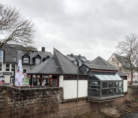 Cafe im Pavillion Lage, © Tourist-Information Wittlich Stadt & Land
