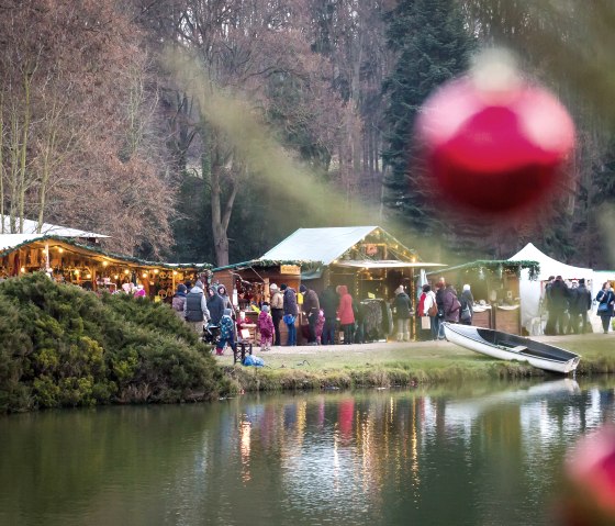 Idyllische Stimmung bei der Burgweihnacht Satzvey, © Mike Goehre