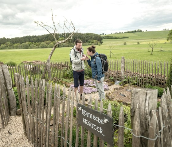 Römischer Kräutergarten Infopunkt, © Eifel Tourismus GmbH, Dominik Ketz