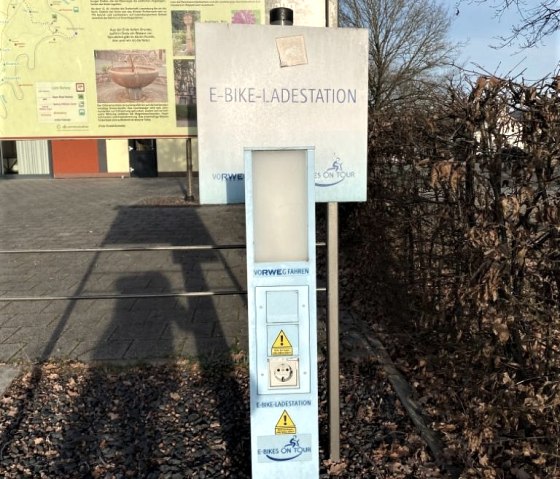 E-Bike Ladestation Dreis Nahaufnahme, © Celine Junker