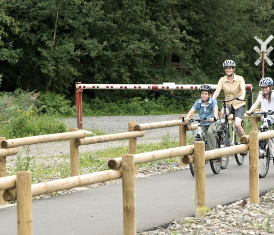 Radtour Eifel: Vennbahn, Bahnhof Raeren, © vennbahn.eu