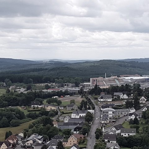 Blick von der Nürburg, © TI Hocheifel-Nürburgring, Daniela Scheffold