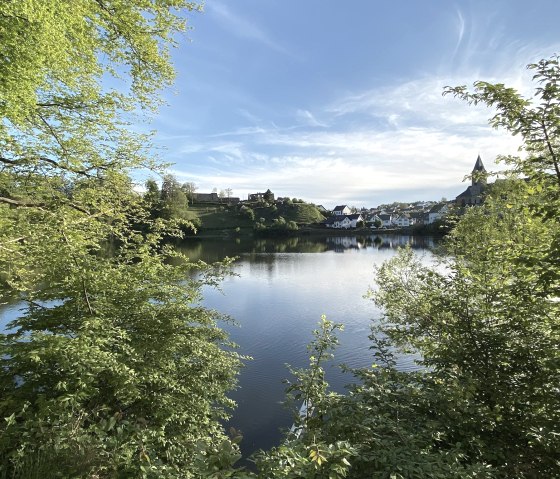 Blick auf das Ulmener Maar, © Carina Wagner