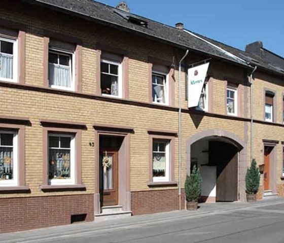 Weingut Mertes Außenansicht, © Tourist-Information Wittlich Stadt & Land