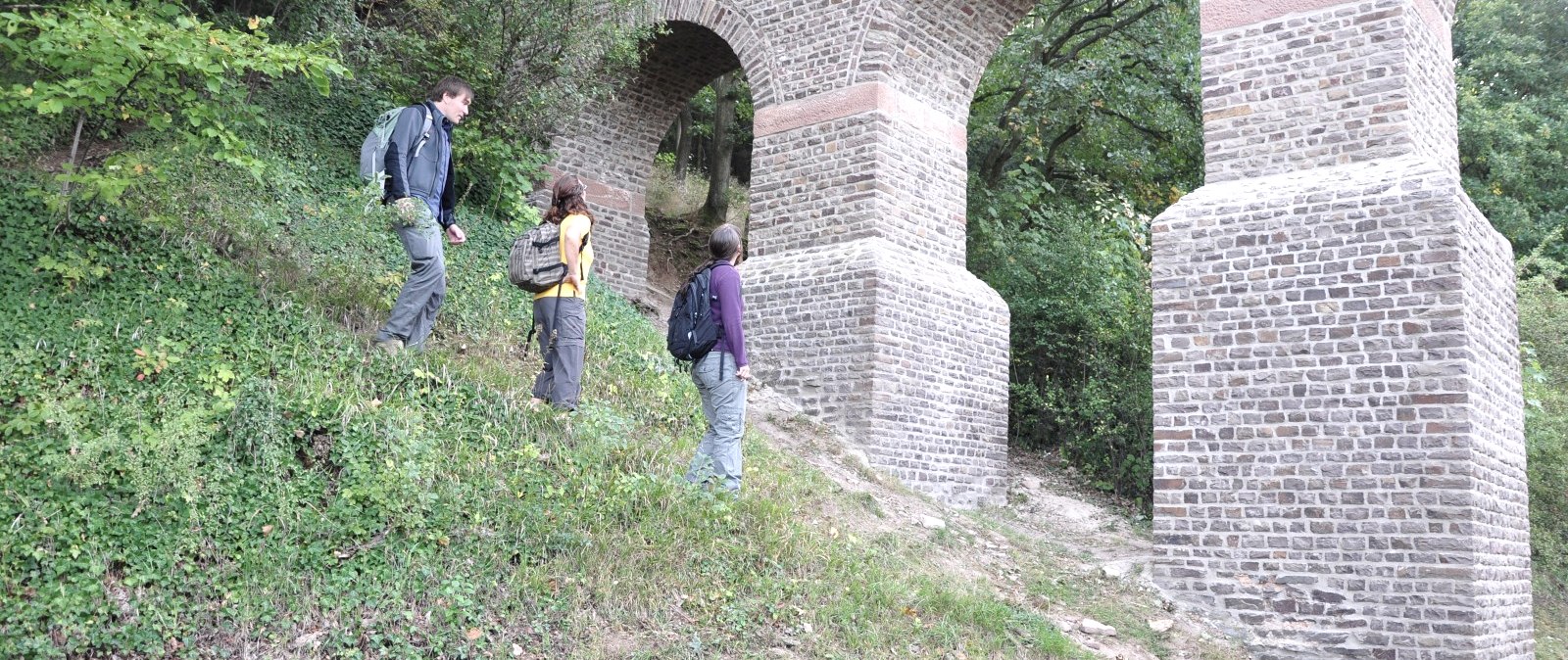 Römerkanal-Wanderweg Etappe 2 - Aquäduktbrücke Vussem, © Wandermagazin/ N. Glatter