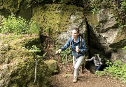 Vulkanpfad, Mühlsteinhöhle, Gerolstein-Roth, © Eifel Tourismus GmbH, Dominik Ketz