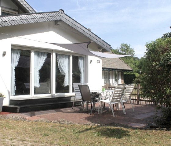 Ferienhaus "Villa Hammertal" Terrasse