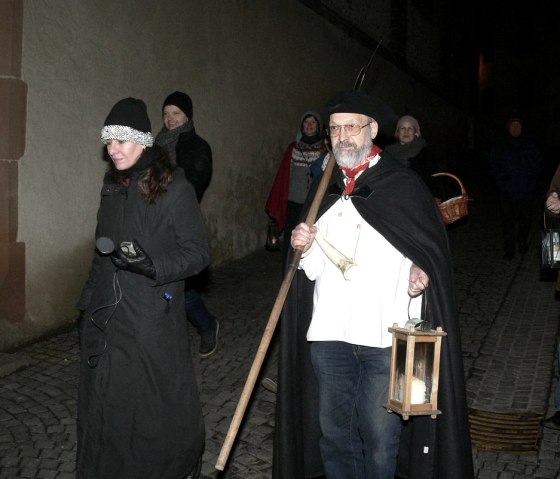 Unterwegs in der Dunkelheit, © Matthias Schnitzler