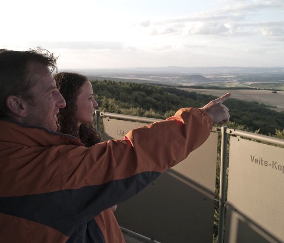 Die Aussicht genießen - Gänsehalsturm, © Kappest/Remet