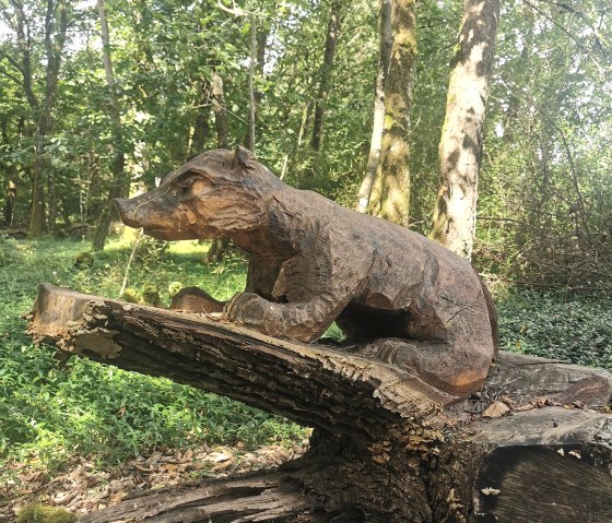 Holzfigur, © GesundLand Vulkaneifel GmbH