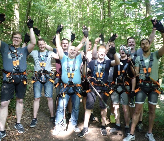 EifelAdventures Zipline Teambuilding, © EifelAdventures