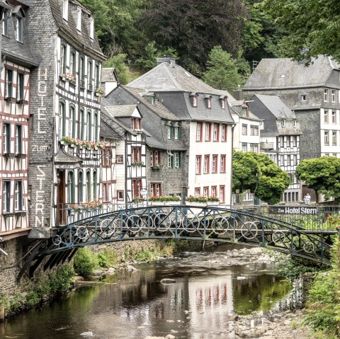 Idyllisches Fachwerk in Monschau, © Eifel Tourismus GmbH, Dominik Ketz