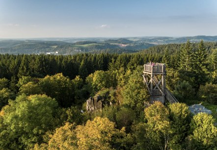 Aussichtsturm an der Dietzenley am Eifelsteig, © Eifel Tourismus GmbH, D. Ketz