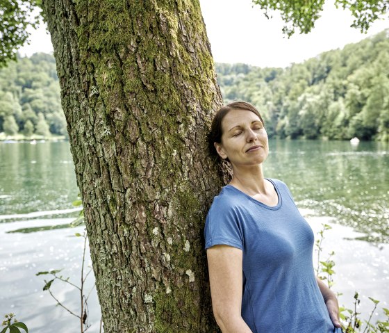 Wohlfühlen beim Waldbaden, © GesundLand Vulkaneifel GmbH