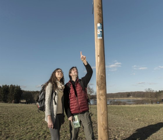 Wanderer unterwegs, © Kappest/Vulkanregion Laacher See