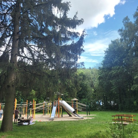 Prüm Spielplatz im Kurpark, © Tourist-Information Prümer Land