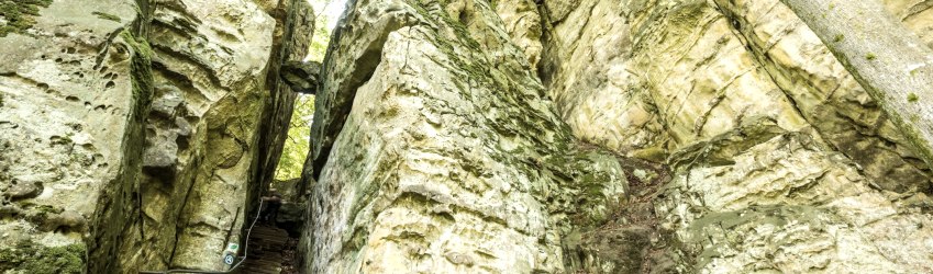 Natur Eifel: Teufelsschlucht im Naturpark Südeifel, © Rheinland-Pfalz Tourismus GmbH/D. Ketz