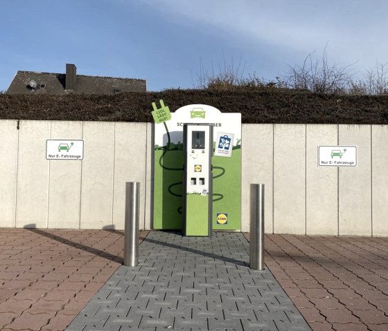 E-Tankstelle Lidl-Filiale in Wittlich, © Celine Junker