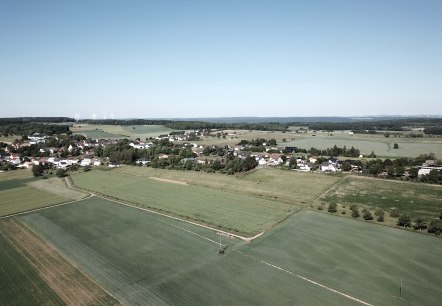 Luftbild  Blick auf Idenheim, © Ingrid Penning