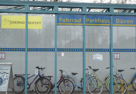 Fahrradparkhaus Düren, © Düren Tourismus