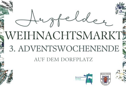 Plakat Winterzauber, © Gewerbeverein Arzfeld e.V. / Musikverein Arzfeld