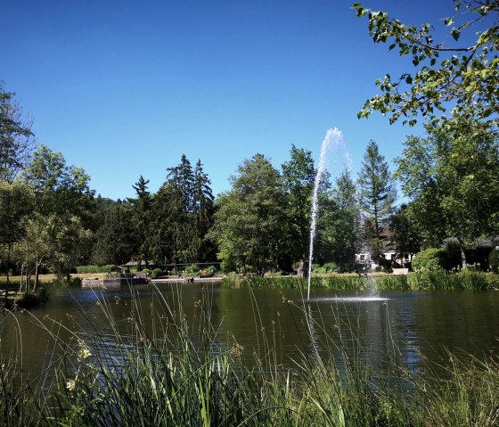 Kurpark mit See, © GesundLand Vulkaneifel