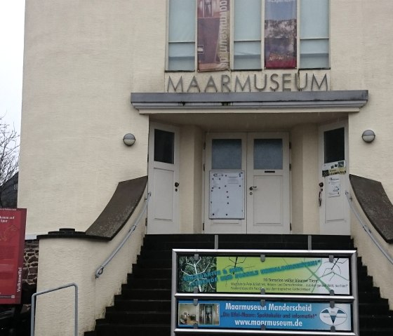 Maarmuseum Treppe, © GesundLand Vulkaneifel GmbH