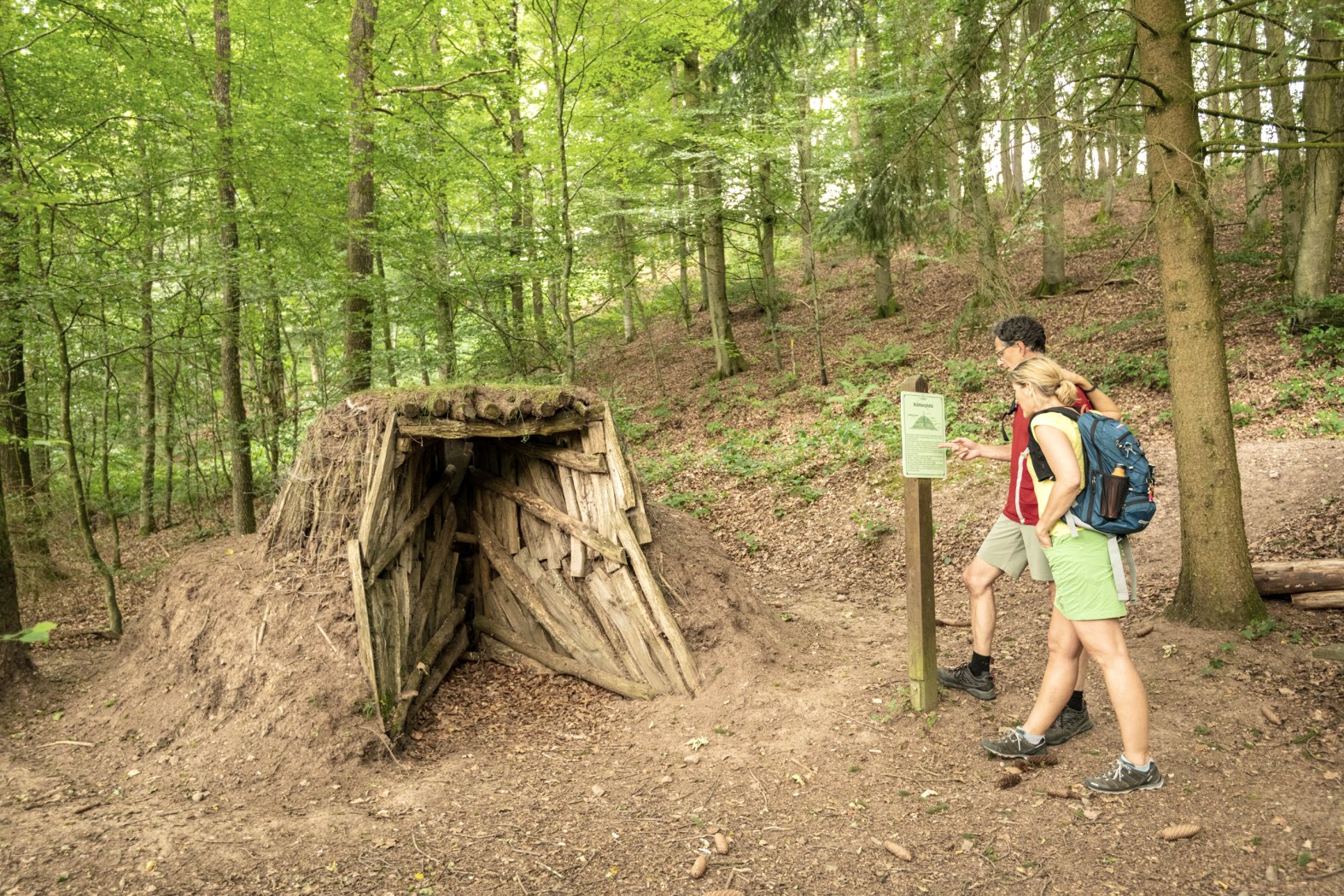 Köhlerhütte im NaturWanderPark delux, © Köhlerhütte im NaturWanderPark delux