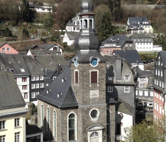 L'église évangélique de la ville vue de l'extérieur, © Jens-Peter Bentzin