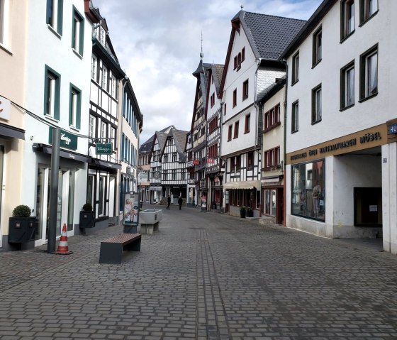 Fußgängerzone Bad Münstereifel, © Nordeifel Tourismus GmbH & Ferienwohnung Kleine Auszeit