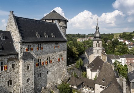 Burg Stolberg  und Altstadt, © Städteregion Aachen, Dominik Ketz