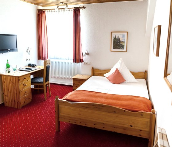 Einzelzimmer komfort, © Hotel-Rest. Schoos