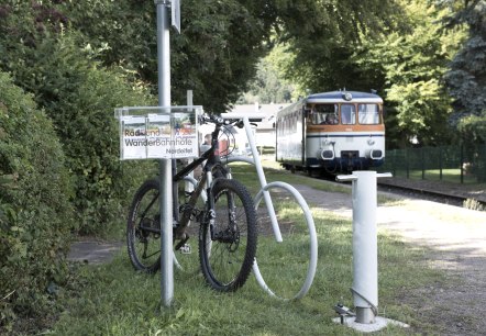 Rad- und Wanderbahnhof Olef, © Roman Hövel